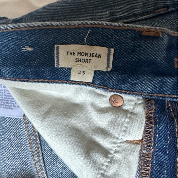 Madewell Jean Shorts Momjean in Willis Wash - Picture 10 of 10